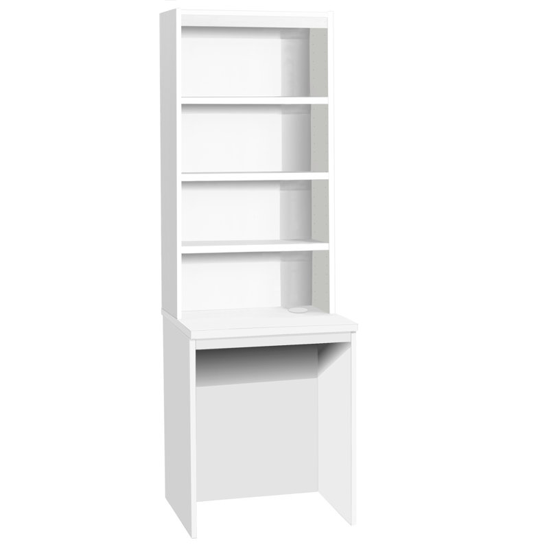 Finlay Solid Wood Writing Desk, White