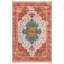 Tapis bohémien à médaillon tribal