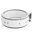 Garden Sanctuary 130 - Jet Polyvinyl Chloride (PVC) Round Standard (Hardwired) Hot Tub in White