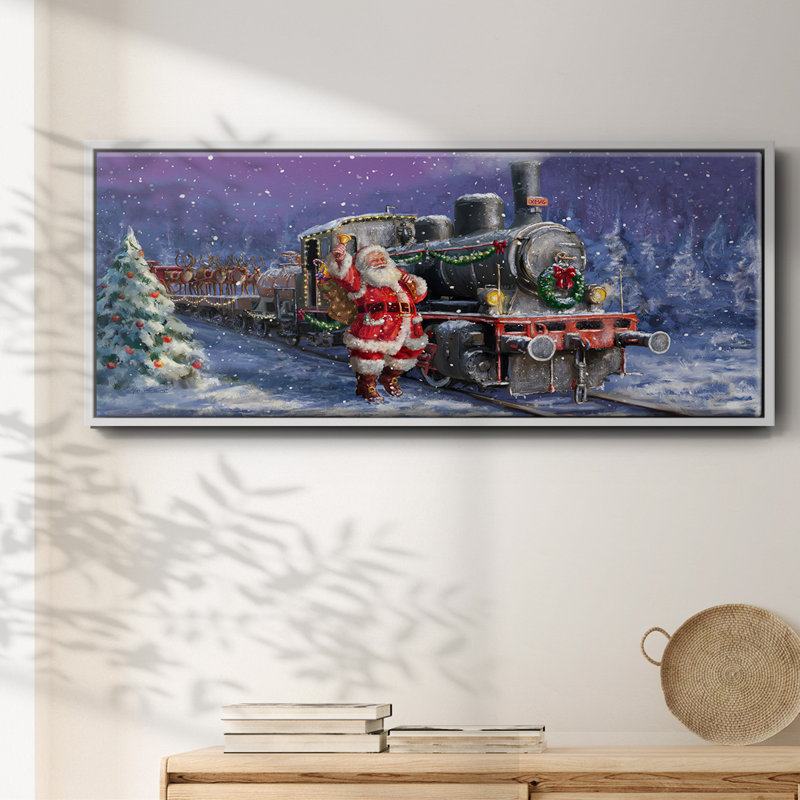 All Aboard- Framed Canvas