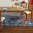 TOWN & COUNTRY EVERYDAY Hibiscus Bloom Modern Floral Outdoor Rug Red/Blue/Beige-97549333