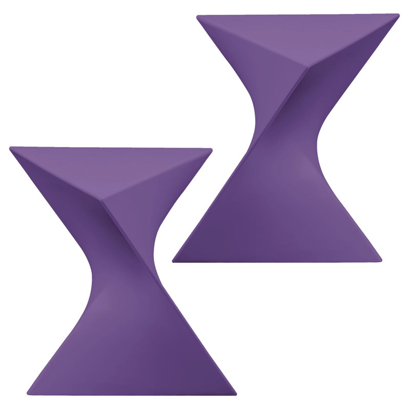 Table d'appoint Saralie, Mauve