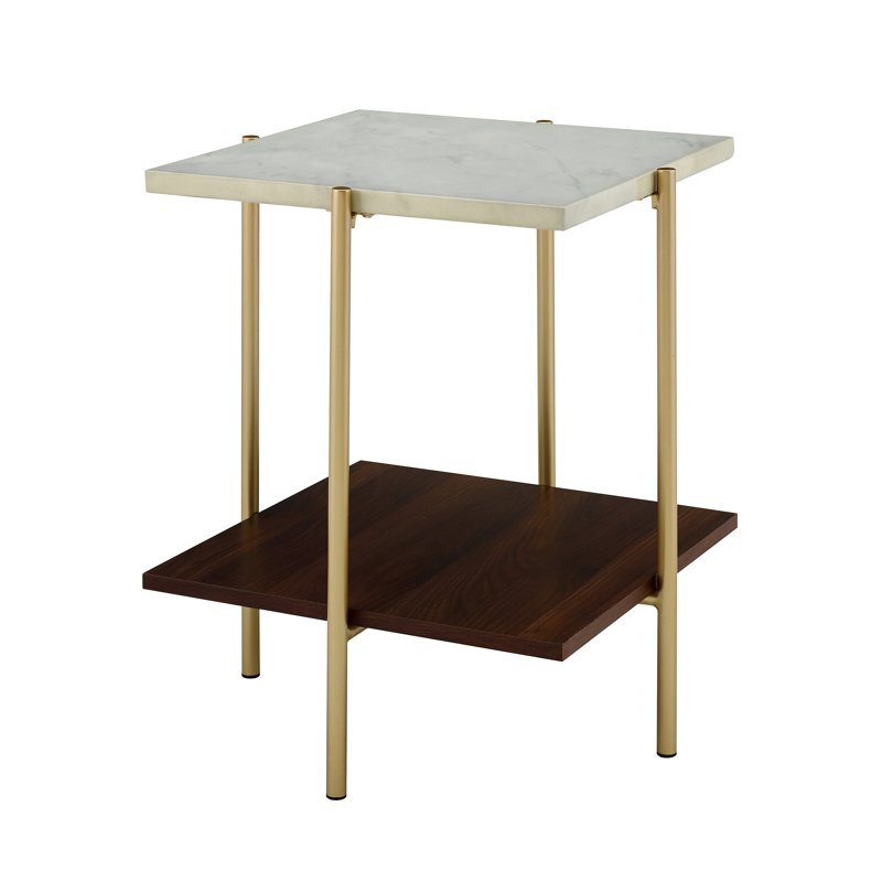 Table de bout avec rangement Carillo