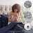 Bed-in-a-Bag Pinch Pleat Comforter Set with Bed Sheets & Memory Foam Cooling Pillows-116163021-116163028