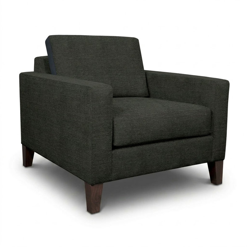 Henry Upholstered Accent Chair, Antic Pepper
