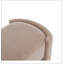Élégant banc de rangement avec repose-pieds en forme de boucle avec un design simple et grand-1522860907