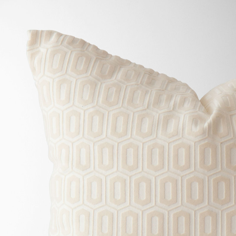 Cotton Pillow Cover, Cream
