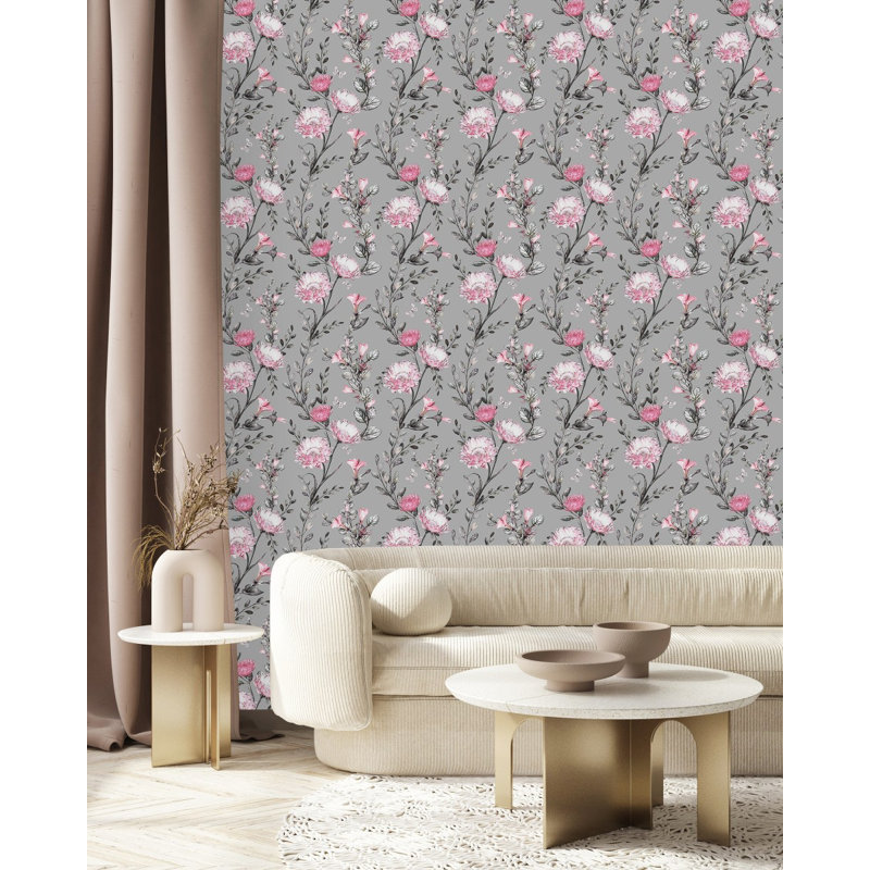 Carreau de papier peint l 25 po, L 2,09 pi x L 10,42 pi