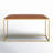 Alverez Genuine Leather Upholstered Bench