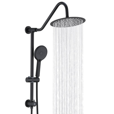 Rain Dual Shower Head 1.8 GPM GPM with Aerating