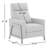 Bosse Polyester Upholstered Recliner-66142991
