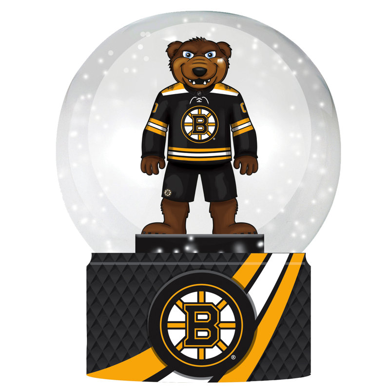 Sports Licensed 5" Mascot Water Snow Globe, Boston Bruins