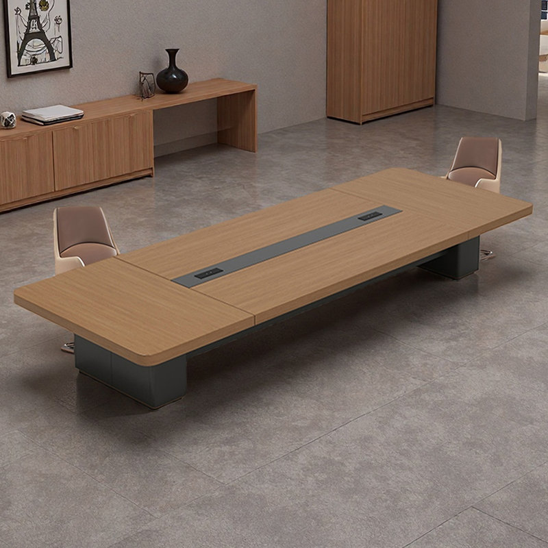 Table de conférence moderne et luxueuse, H 30 po x L 94,48 po x l 47,24 po