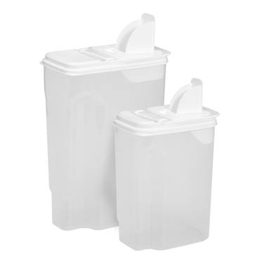 Buddeez Cereal Dispenser Bag-in Storage Container 4 Quart Plastic