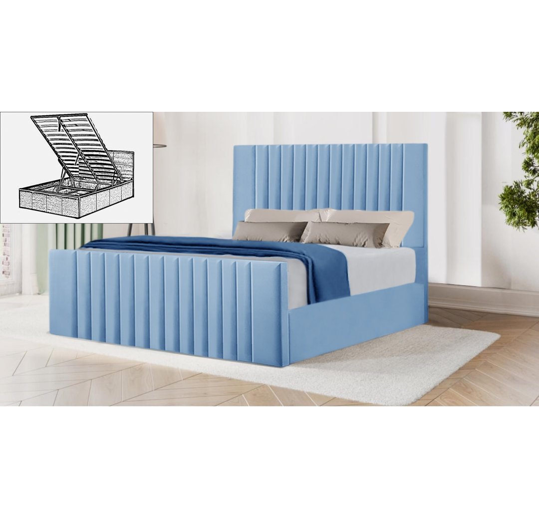 Funktionsbett Bastri mit Stauraum