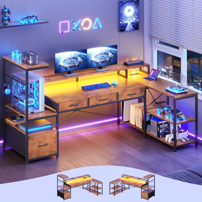  Bureau d'ordinateur 59 po