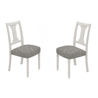 Ensemble de 2 chaises de cuisine, chaises d'appoint de salle à manger
