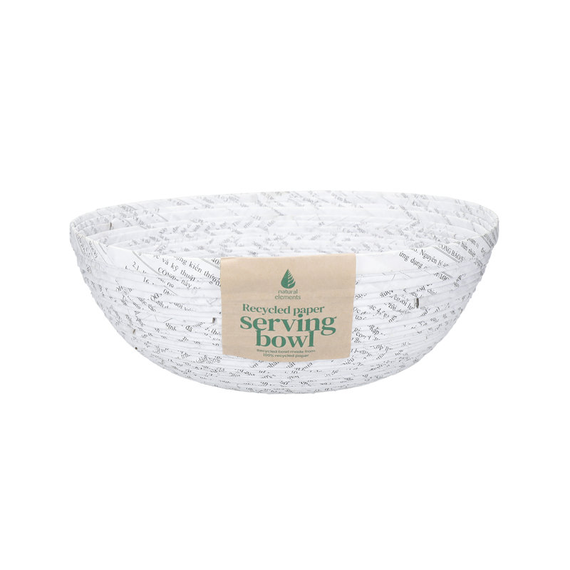 Natural Elements Serving Bowl
