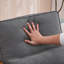 Chaise longue à accoudoirs en chêne - Chaise robuste, stable pour le salon / bureau / balcon-833132002