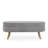 Ottoman Oval Storage Bench,Rubber Wood Legs, 43.5"X16"X16"-1069412592