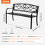 Banc d'extérieur en métal