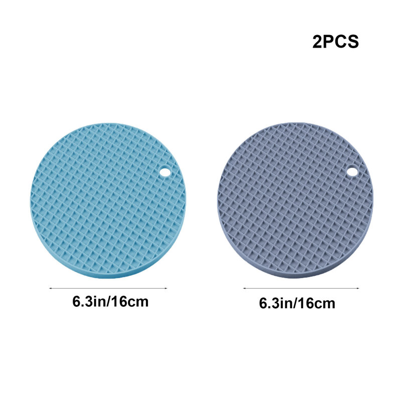 Ensemble de 2 tapis d'alimentation pour perroquets et cacatoès, bleu et gris