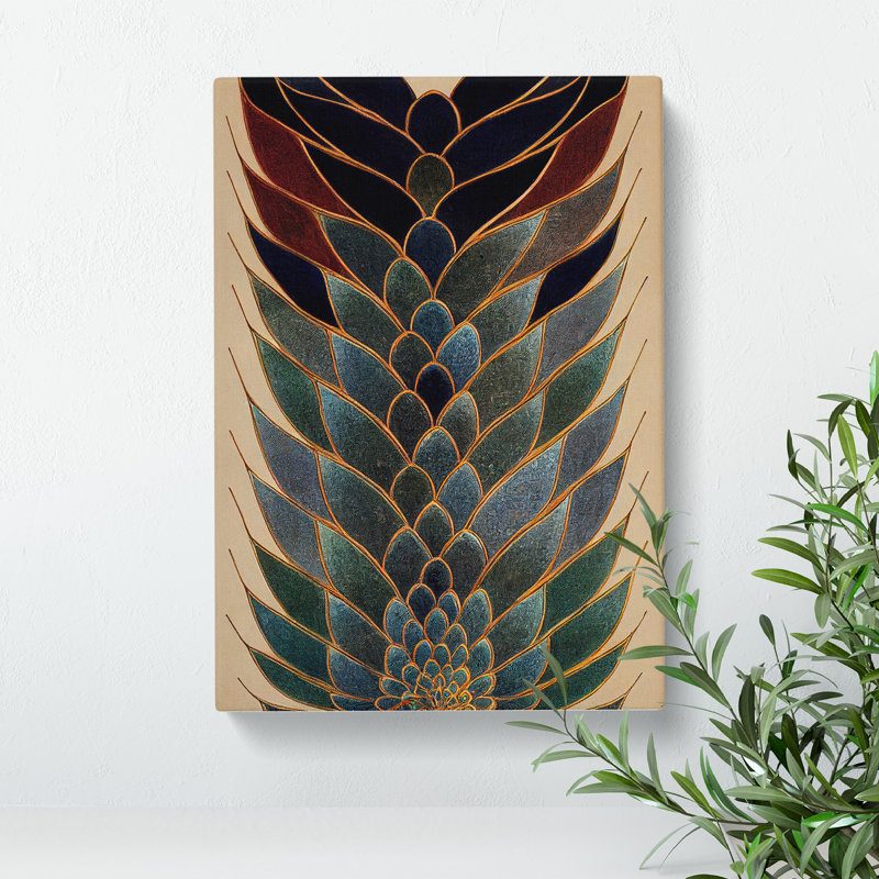 Special Abstract Feathers No.3 - Wrapped Canvas, 76cm H x 50cm W x 3cm D