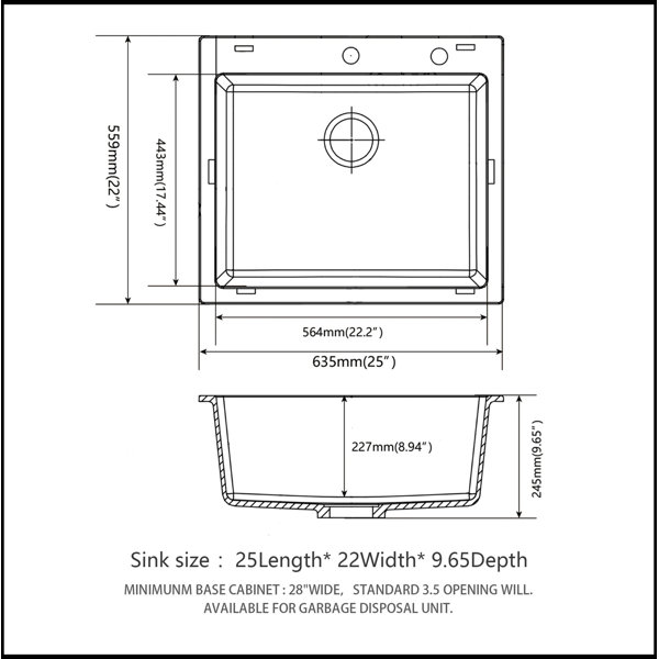 Dimensions du produit