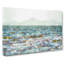 Mountain Above Ocean Ripples - Wrapped Canvas-56638703