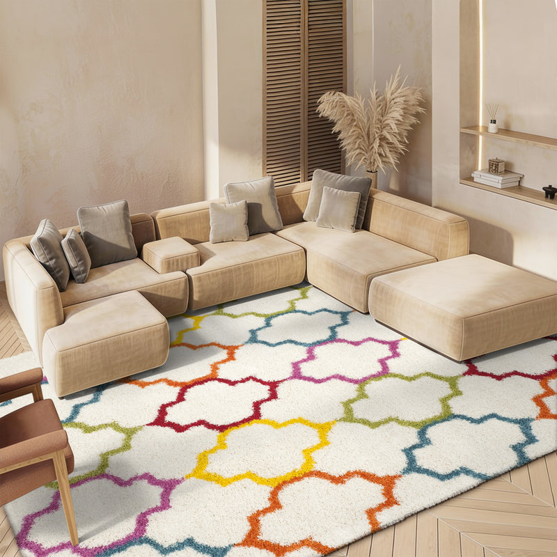 Tapis ivoire Madge, Rectangle 8 pi x 10 pi