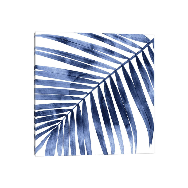 Indigo Palm, Close-up I by Melonie Miller - Wrapped Canvas Print, 45.72 cm H x 45.72 cm W x 3.175 cm D