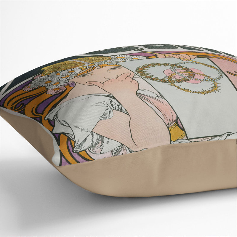 Salon Des Cent Vol.1 Scatter Cushion, Stone, 55cm H x 55cm W x 20cm D
