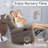 Bucklebury Faux Leather Manual Recliner, 360° Swivel, 30° Rocker-1886731378