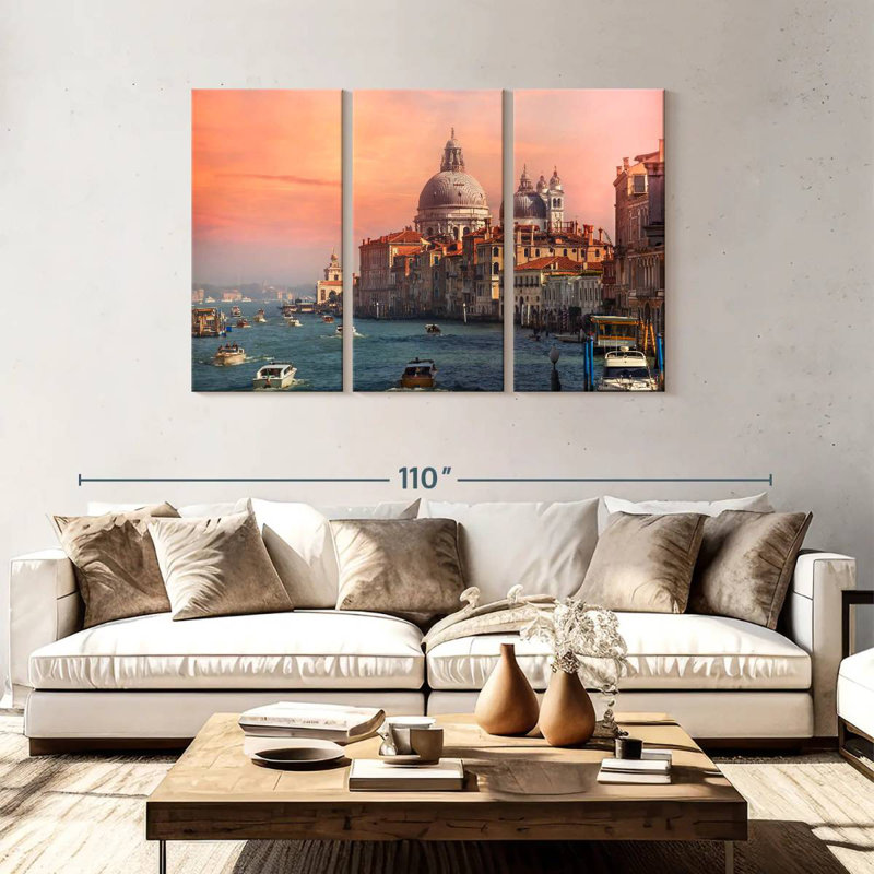 Sebbie, Grand Canal, Italie, H 48 po x l 74 po