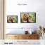 Animal «Couple de lion, art mural»-101779406