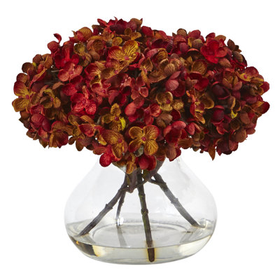 Pauletta Hydrangea Arrangement in Vase
