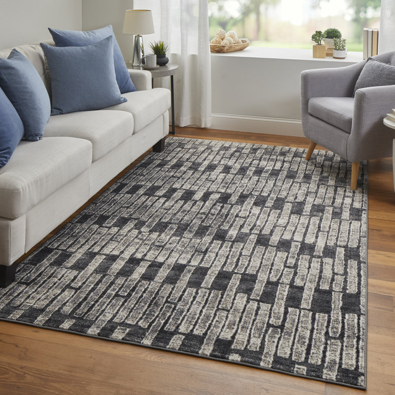 Rohon Performance Geometric Indoor Rug, Rectangle 7'10" x 10'