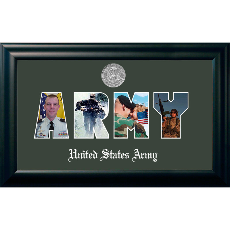Army Collage Picture Frame