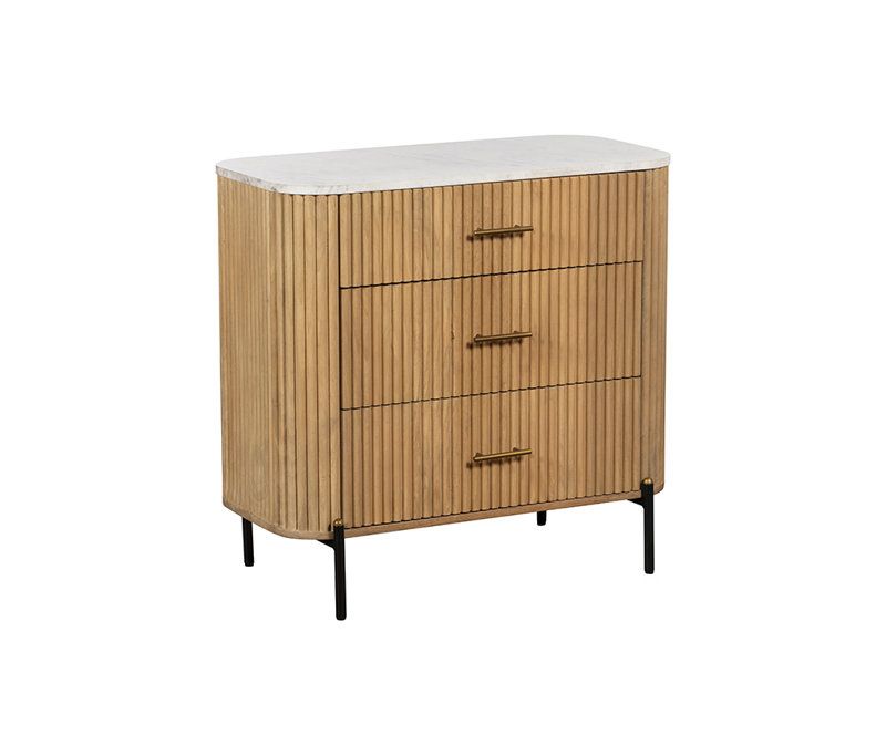 45 cm W Chest of 3 Drawers