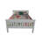 Harmony Home Collection Unfinished Pine Solid Wood Slat Headboard Design Bed-720959405-720959402