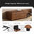 61.23'' Faux Leather Sofa-558127107
