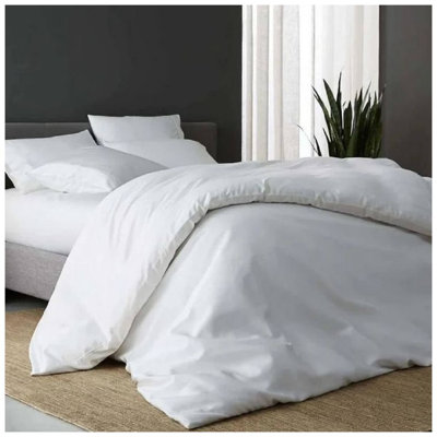 White 200TC Tencel Lyocell Duvet Cover Set