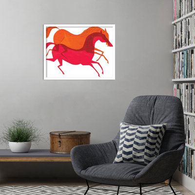 Horses Print by Richard A. Allen