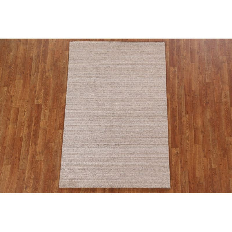 Tapis oriental contemporain Gabbeh noué à la main 4 x 6