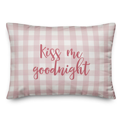  Coussin Kiss Me, Goodnight
