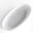 66.9 Inch Freestanding Solid Surface Soaking Bathtub For Bathroom