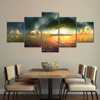 Impression d'art sur toile Starlit Fantasy Dreamscape