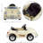 Classic Car for Kids with Remote - 6V Battery Powered Ride On Toy with Lights and AUX Port by Lil' Rider