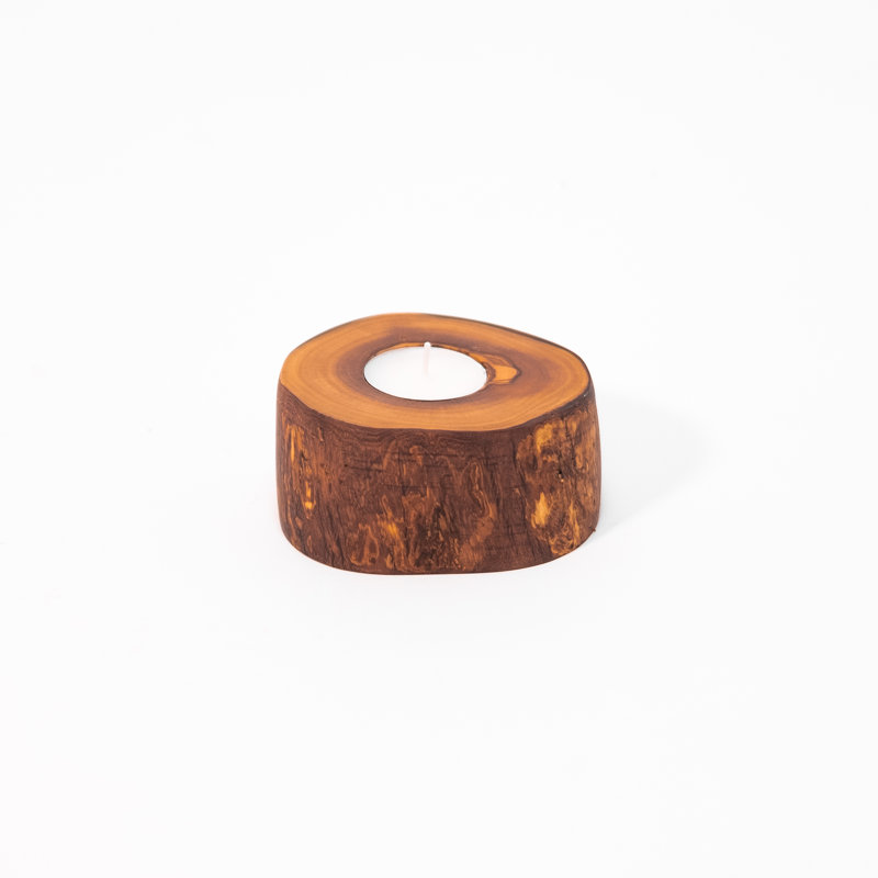 Mulford Wood Tabletop / Centrepiece Tealight Holder
