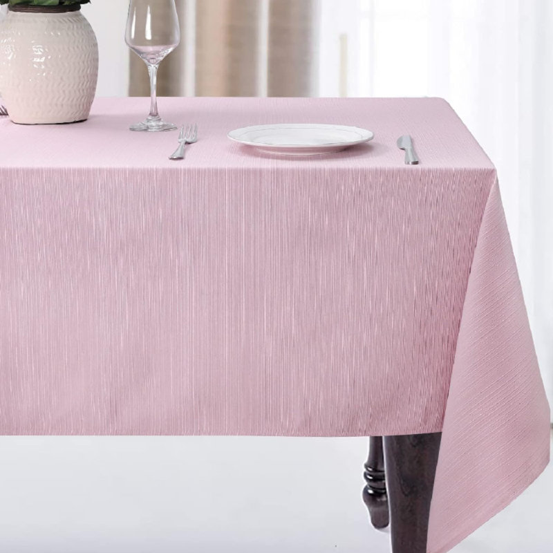 Nappe haute performance, À rayures, 70 po x 0,1 po, Rose
